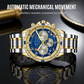 Multifunctioneel Automatisch Horloge met Zon- & Maanfase