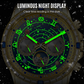 Multifunctioneel Automatisch Horloge met Zon- & Maanfase