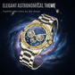 Multifunctioneel Automatisch Horloge met Zon- & Maanfase