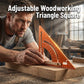 📐 TIJDELIJK 56% KORTING! ✨ Precisie Houtbewerking Driehoekswinkelhaak – Legering, Verstelbaar, Roestvrij 🛠️