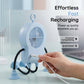 Flexibele robotbureauventilator met LED-verlichting