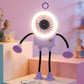 Flexibele robotbureauventilator met LED-verlichting