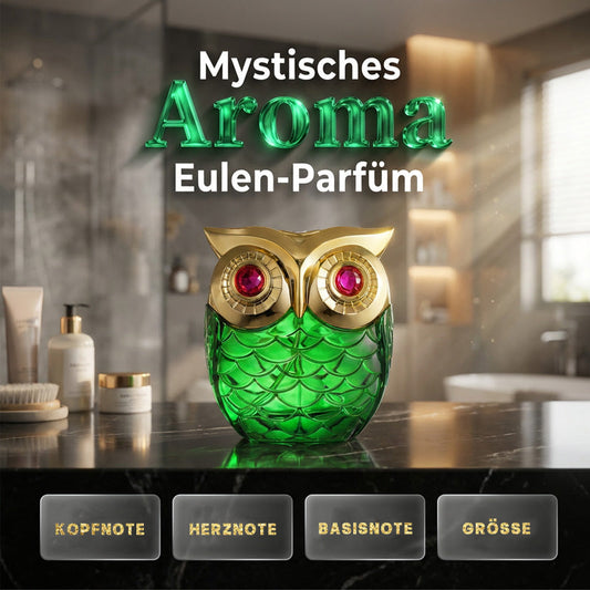 ⏳Offerta a Tempo Limitato⏰Eau de Parfum Mistico – Profumo Misterioso, Elegante Bottiglia a Forma di Gufo, Lunga Durata. 🌙💎