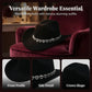 🤠 SCONTO DEL 50%! 💖 Cappello da cowboy da donna con cuore in strass – Elegante fedora in stile jazz francese – Dettagli scintillanti, leggero e regolabile – perfetto per festival, feste o per un look estivo chic 🎶