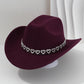 🤠 SCONTO DEL 50%! 💖 Cappello da cowboy da donna con cuore in strass – Elegante fedora in stile jazz francese – Dettagli scintillanti, leggero e regolabile – perfetto per festival, feste o per un look estivo chic 🎶