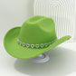🤠 SCONTO DEL 50%! 💖 Cappello da cowboy da donna con cuore in strass – Elegante fedora in stile jazz francese – Dettagli scintillanti, leggero e regolabile – perfetto per festival, feste o per un look estivo chic 🎶