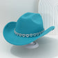 🤠 SCONTO DEL 50%! 💖 Cappello da cowboy da donna con cuore in strass – Elegante fedora in stile jazz francese – Dettagli scintillanti, leggero e regolabile – perfetto per festival, feste o per un look estivo chic 🎶