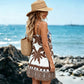 🏆ULTIMO GIORNO DI SALDI – 50% DI SCONTO🔥Vestito Mini Estivo da Donna con Stampa Tropicale Boho