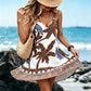 🏆ULTIMO GIORNO DI SALDI – 50% DI SCONTO🔥Vestito Mini Estivo da Donna con Stampa Tropicale Boho