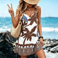 🏆ULTIMO GIORNO DI SALDI – 50% DI SCONTO🔥Vestito Mini Estivo da Donna con Stampa Tropicale Boho
