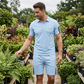 Set Casual da Uomo con Maglietta a Maniche Corte e Pantaloncini