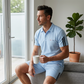 Set Casual da Uomo con Maglietta a Maniche Corte e Pantaloncini