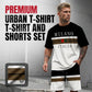 👕 50% DI SCONTO ORA! 🎨 Completo da Uomo T-Shirt e Pantaloncini Stampati – Morbido e traspirante – Perfetto per l'estate, la spiaggia o i giorni casual – stile facile da abbinare 🌊✨