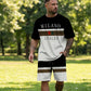 👕 50% DI SCONTO ORA! 🎨 Completo da Uomo T-Shirt e Pantaloncini Stampati – Morbido e traspirante – Perfetto per l'estate, la spiaggia o i giorni casual – stile facile da abbinare 🌊✨