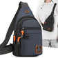Borsa a Tracolla Impermeabile con Tasche Multiple