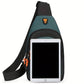 Borsa a Tracolla Impermeabile con Tasche Multiple