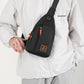 Borsa a Tracolla Impermeabile con Tasche Multiple