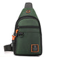 Borsa a Tracolla Impermeabile con Tasche Multiple