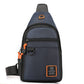 Borsa a Tracolla Impermeabile con Tasche Multiple