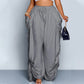 ⏰Last Day Special Price 50%OFF!!!  Women's Loose-Fit Drawstring Lantern Pants, Slimming Baggy Ankle Cuff Pants for Home & Outdoor