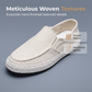 Scarpe Casual da Uomo in Lino Leggere Estive Slip-on Pigre Loafer