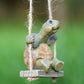 🥰Whimsical Turtle Swing Garden Hanging Decor