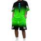 Set Due Pezzi T-Shirt e Pantaloncini Estivi da Uomo
