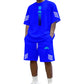 Set Due Pezzi T-Shirt e Pantaloncini Estivi da Uomo