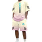 Set Due Pezzi T-Shirt e Pantaloncini Estivi da Uomo
