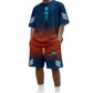 Set Due Pezzi T-Shirt e Pantaloncini Estivi da Uomo