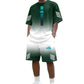 Set Due Pezzi T-Shirt e Pantaloncini Estivi da Uomo