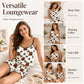 Summer Sleepless Spaghetti Strap Cami Sleepwear Set