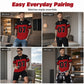 Men's Printed Short-Sleeve Sports T-Shirt
