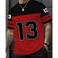 Men's Printed Short-Sleeve Sports T-Shirt