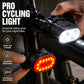 USB Rechargeable Bike Light Set 🚲🔦 Light Up the Road, Ride Home Safe – No Batteries, No Fuss ✨