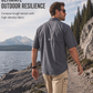 Men's Short Sleeve Outdoor Hiking Shirt