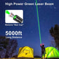 Red and Green Single-Point Laser Light