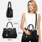 Women's Fashion Handbags with Crossbody Strap