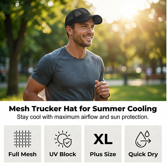 Breathable Mesh Baseball Cap
