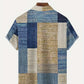📢📢50% OFF !!⏰Men's Contrast Color Pattern Shirt