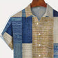 📢📢50% OFF !!⏰Men's Contrast Color Pattern Shirt