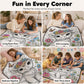 DIY Kids' Coloring Blanket