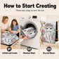 DIY Kids' Coloring Blanket