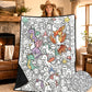 DIY Kids' Coloring Blanket