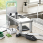 Multifunctional 9-Blade Food Chopper with Storage Container